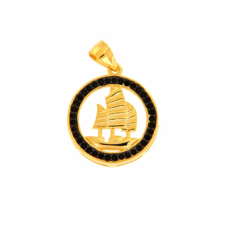 CIONDOLO ARGENTO ZIRCONE
