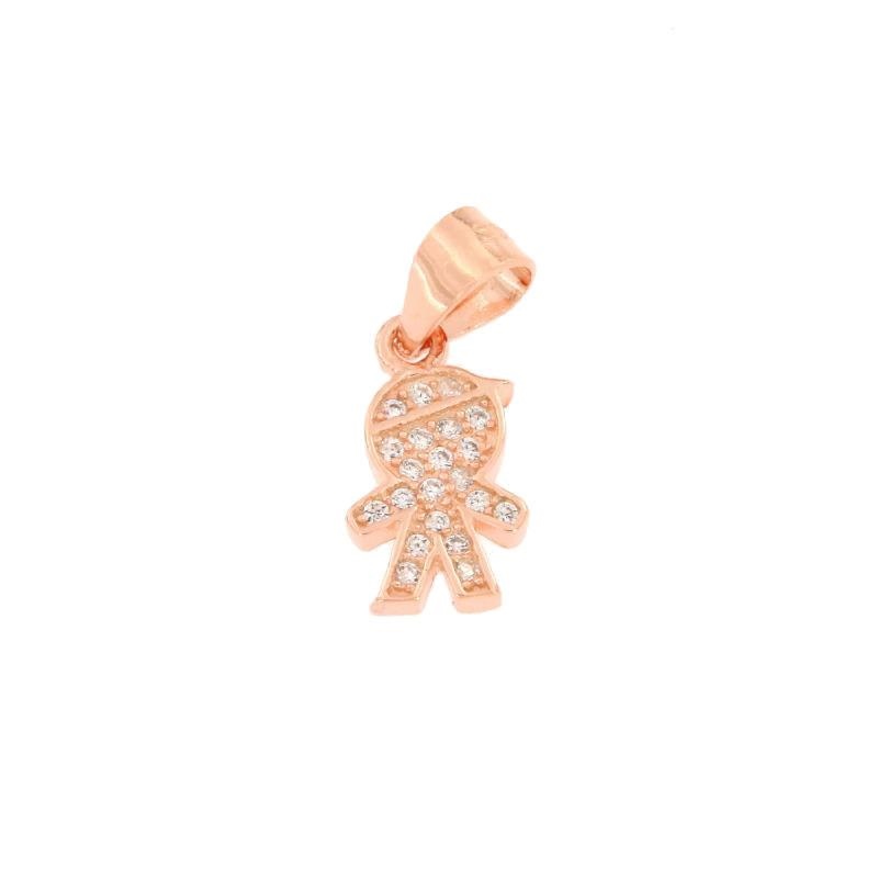 CIONDOLO ARGENTO ZIRCONE