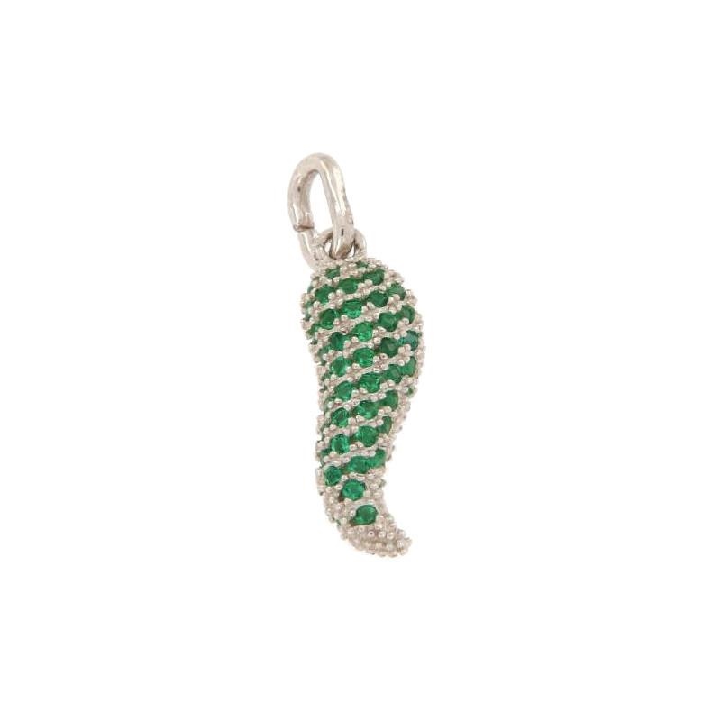 CIONDOLO ARGENTO ZIRCONE