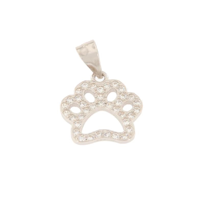 CIONDOLO ARGENTO ZIRCONE