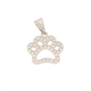 CIONDOLO ARGENTO ZIRCONE