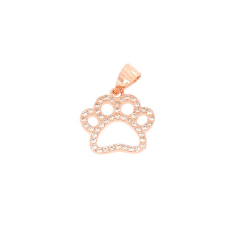 CIONDOLO ARGENTO ZIRCONE