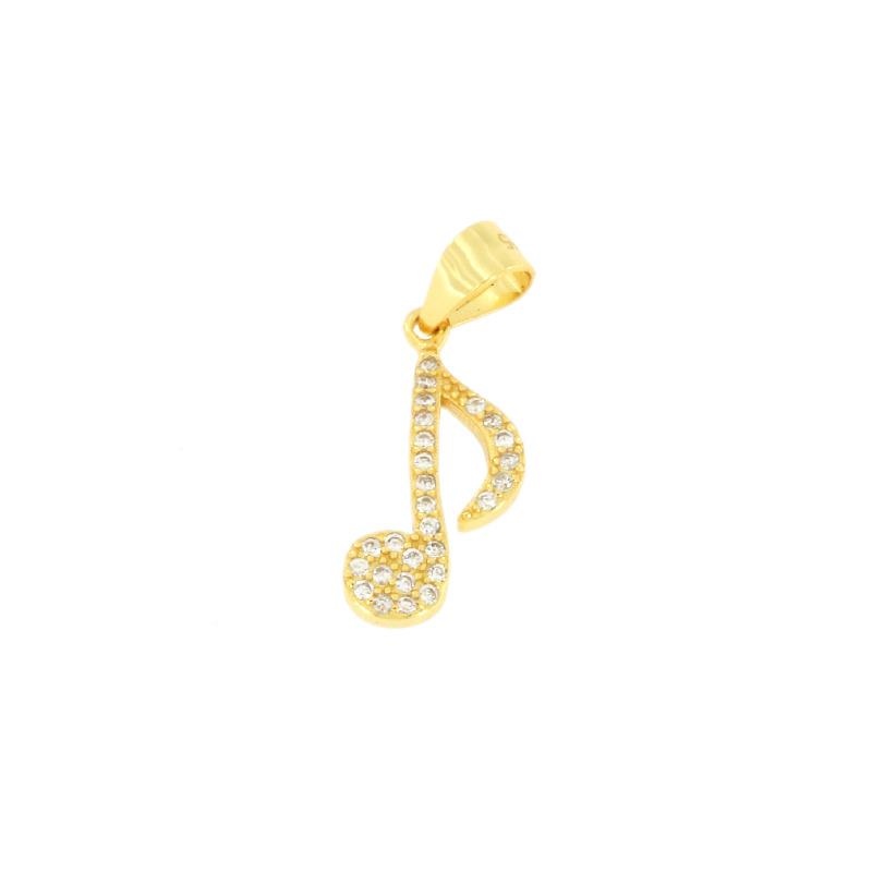CIONDOLO ARGENTO ZIRCONE