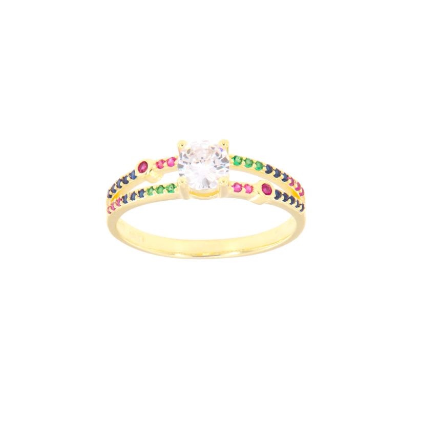 ANELLO ARGENTO ZIRCONE