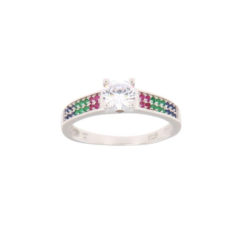 ANELLO ARGENTO ZIRCONE
