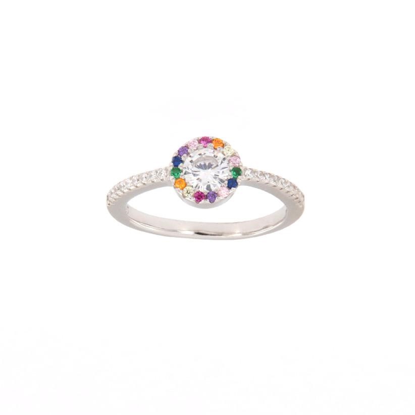 ANELLO ARGENTO ZIRCONE