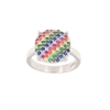 ANELLO ARGENTO ZIRCONE