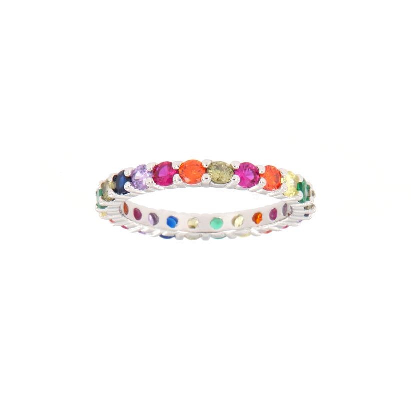 ANELLO ARGENTO ZIRCONE