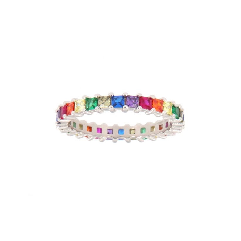 ANELLO ARGENTO ZIRCONE