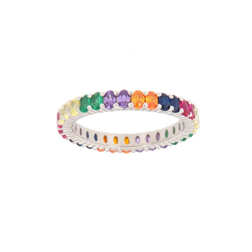 ANELLO ARGENTO ZIRCONE