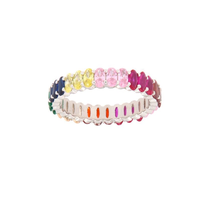ANELLO ARGENTO ZIRCONE