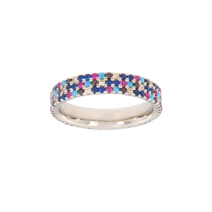 ANELLO ARGENTO ZIRCONE