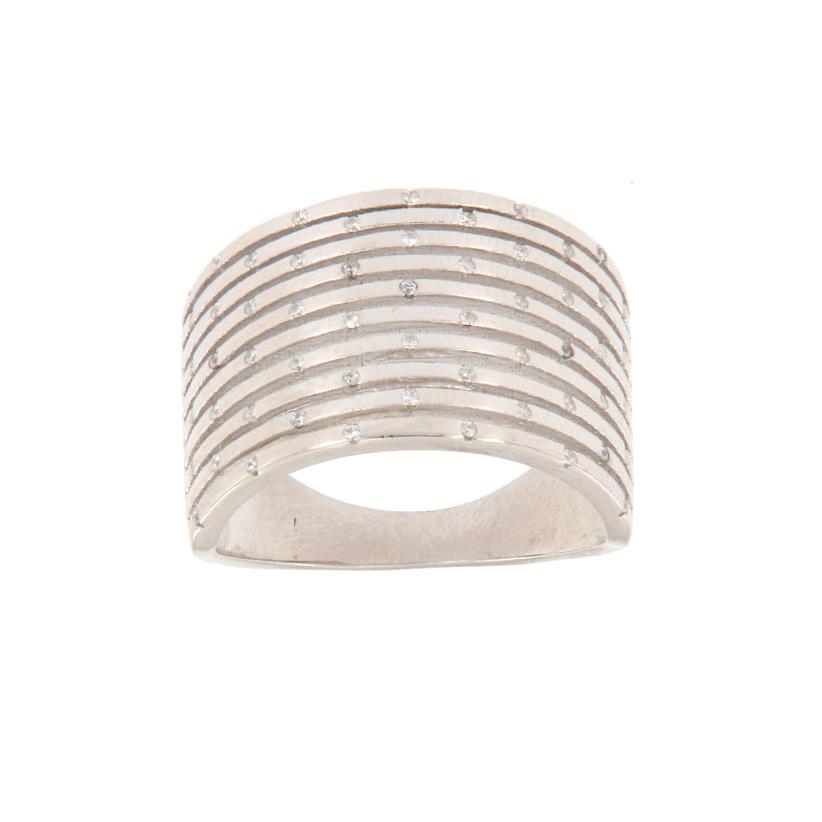 ANELLO ARGENTO ZIRCONE