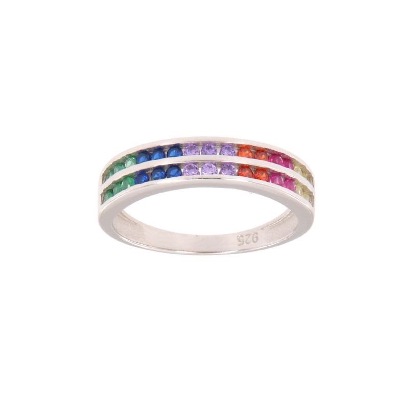 ANELLO ARGENTO ZIRCONE