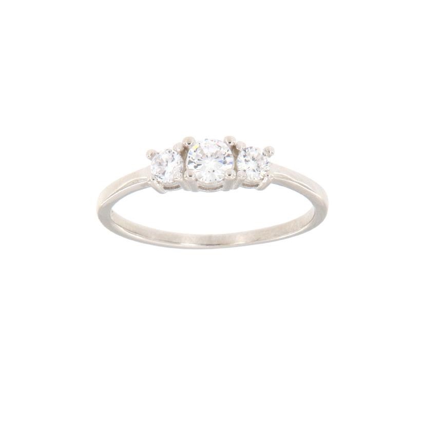 ANELLO ARGENTO ZIRCONE