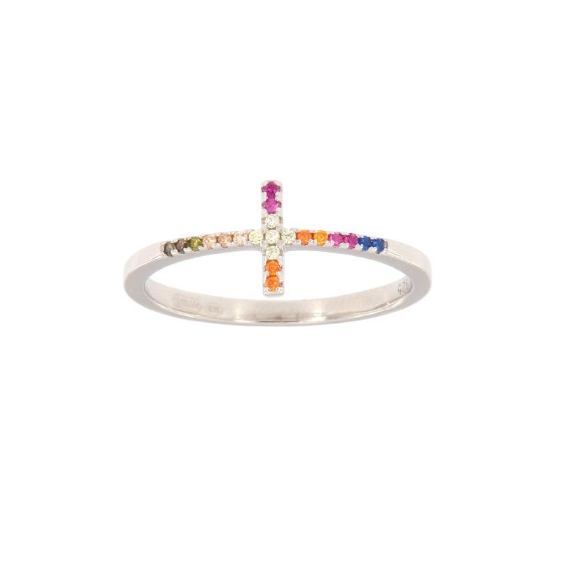ANELLO ARGENTO ZIRCONE