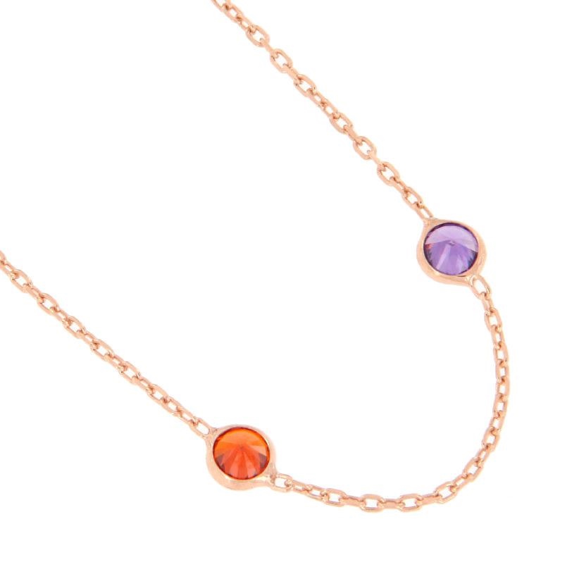 CATENA ARGENTO ZIRCONE