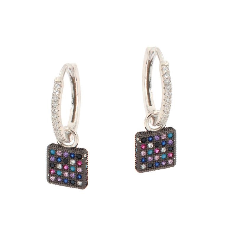 ORECCHINO ARGENTO ZIRCONE