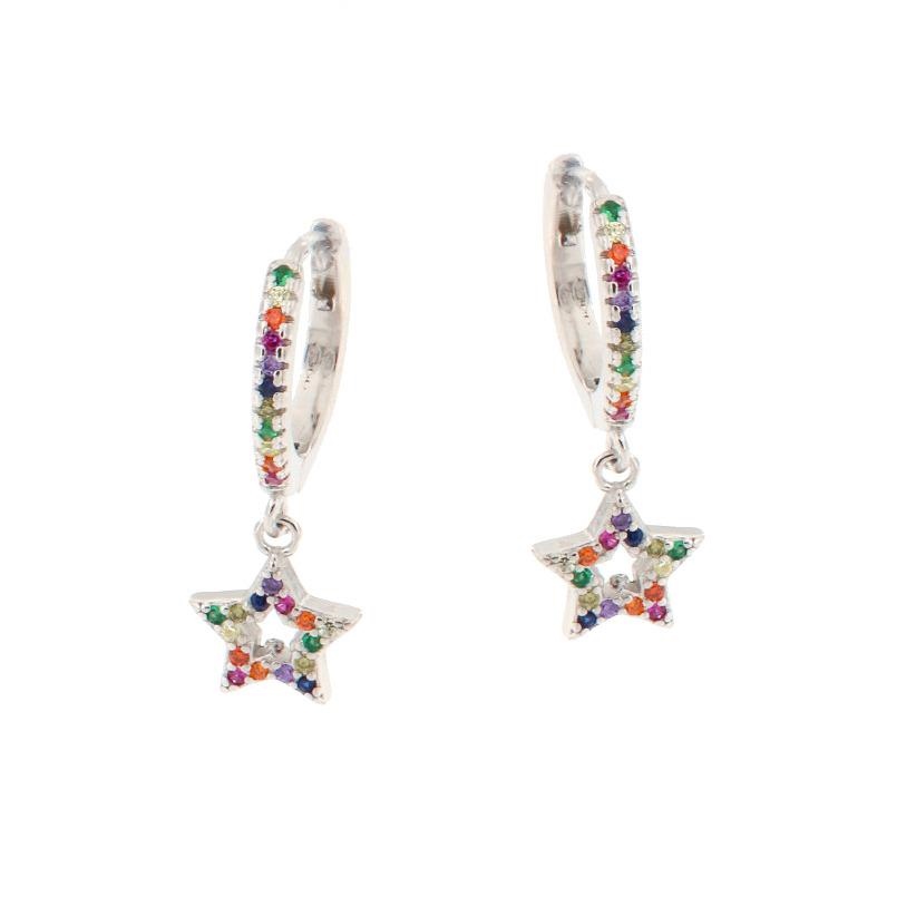 ORECCHINO ARGENTO ZIRCONE