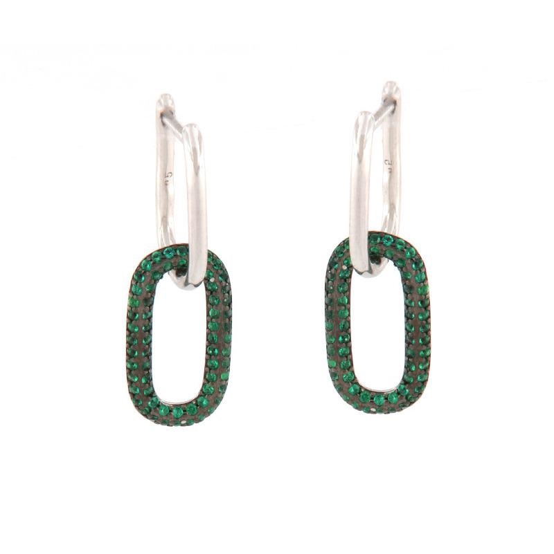 ORECCHINO ARGENTO ZIRCONE