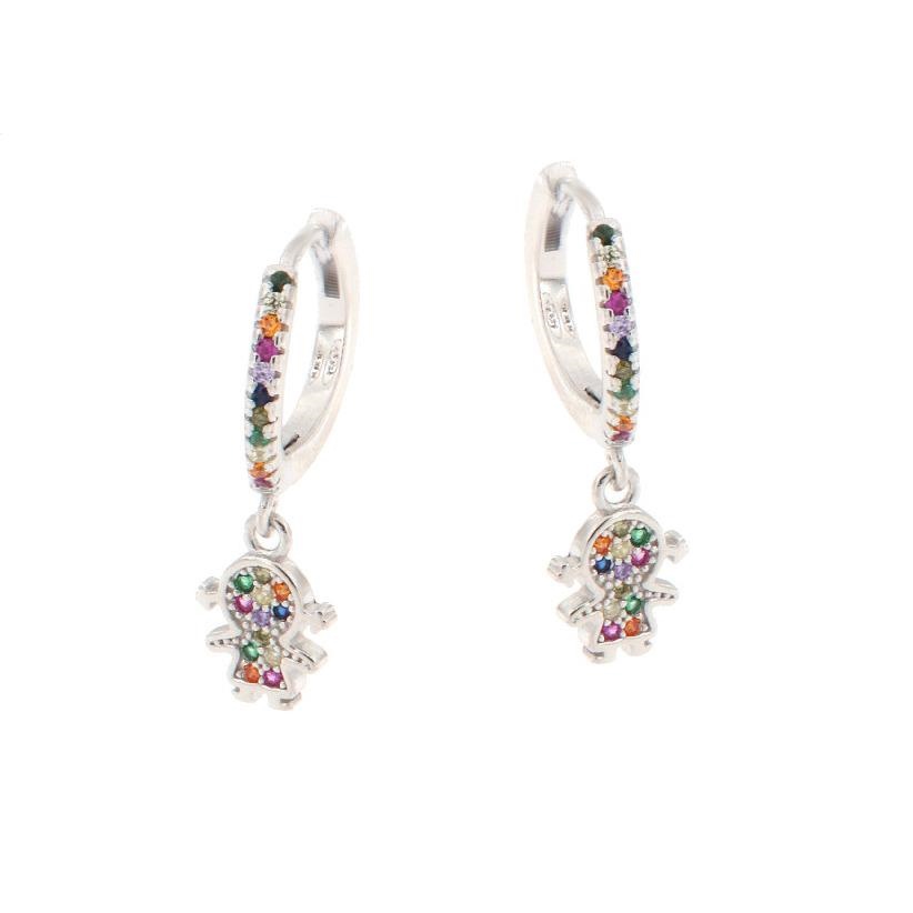 ORECCHINO ARGENTO ZIRCONE
