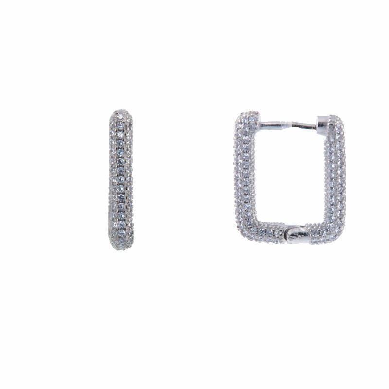 ORECCHINO ARGENTO ZIRCONE