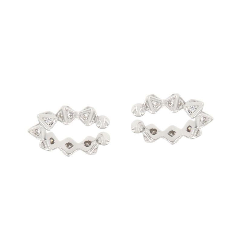 EAR CUFF ARGENTO ZIRCONE