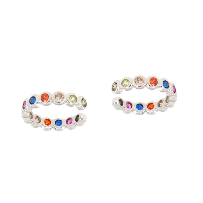 EAR CUFF ARGENTO ZIRCONE