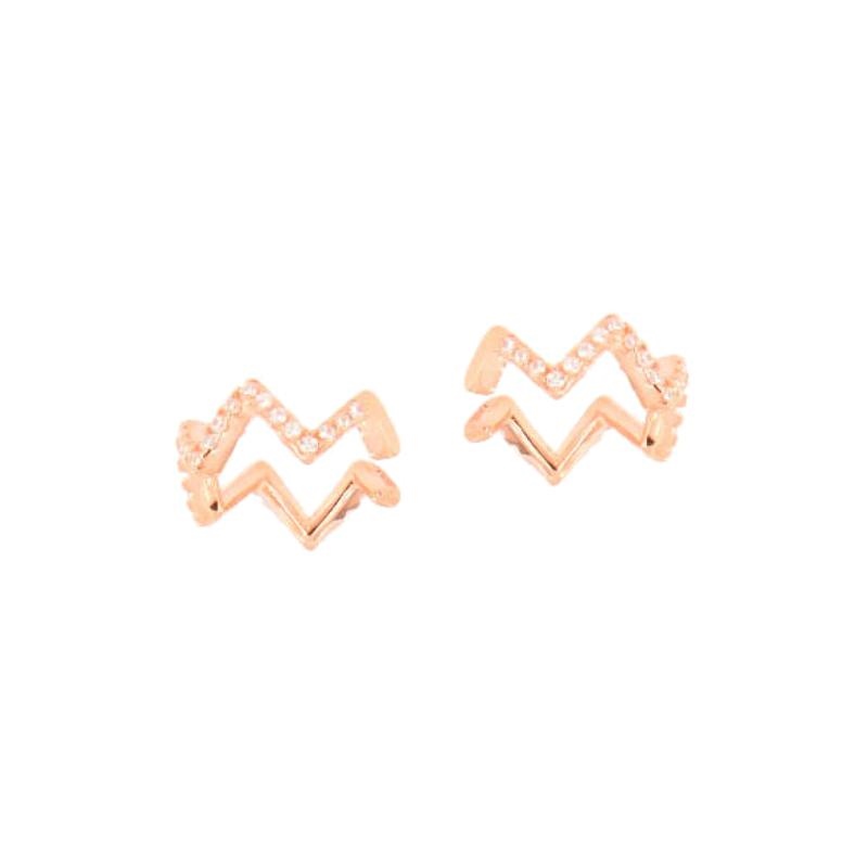 EAR CUFF ARGENTO ZIRCONE