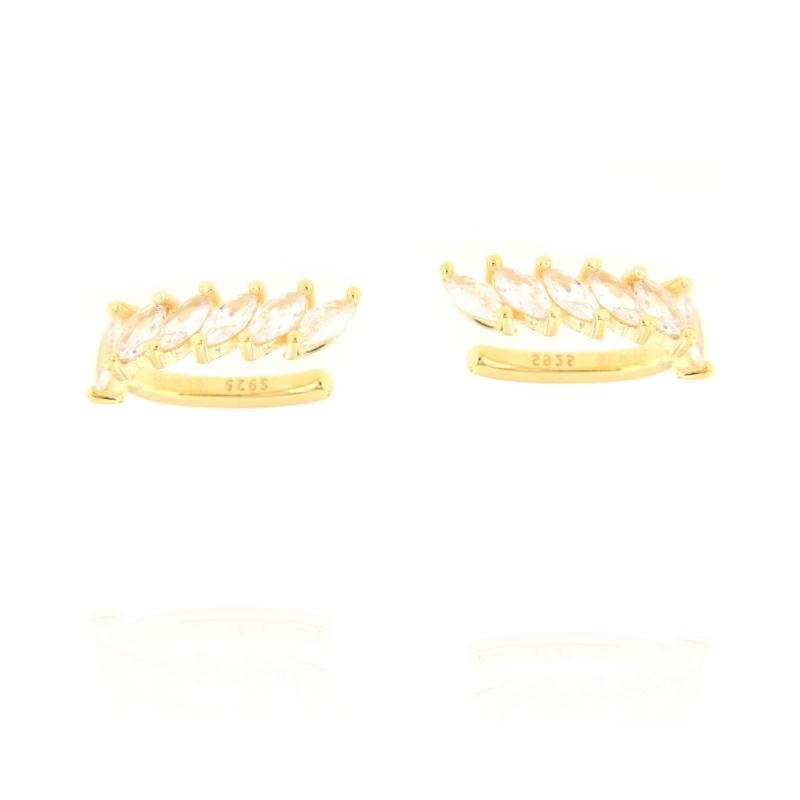 EAR CUFF ARGENTO ZIRCONE