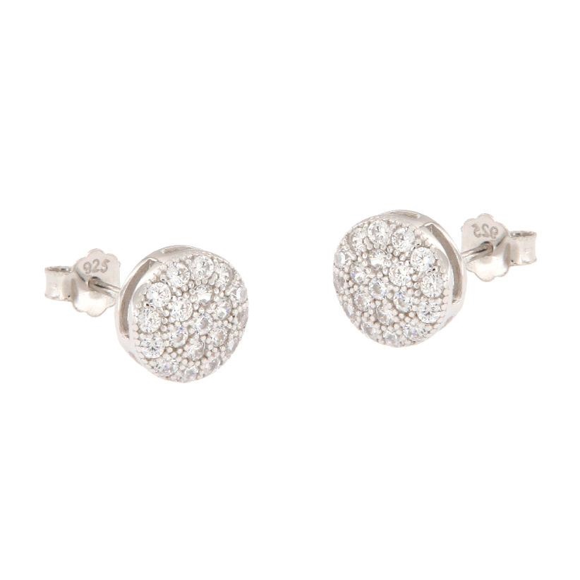 ORECCHINO ARGENTO ZIRCONE 3PZ