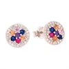 ORECCHINO ARGENTO ZIRCONE 3PZ