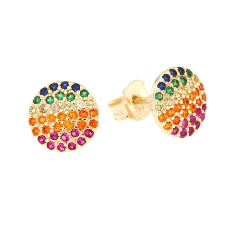 ORECCHINO ARGENTO ZIRCONE 3PZ