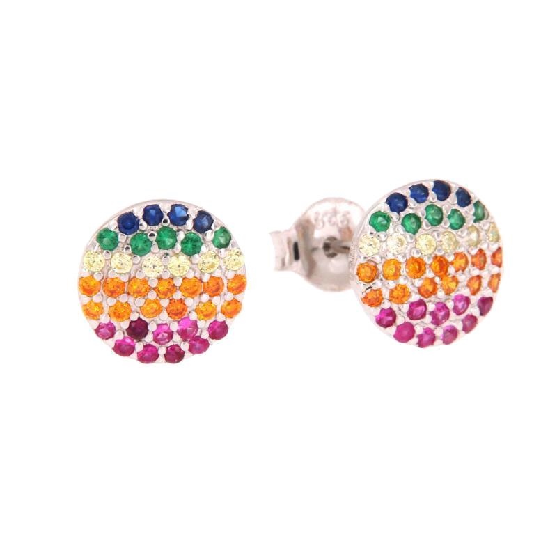 ORECCHINO ARGENTO ZIRCONE 3PZ