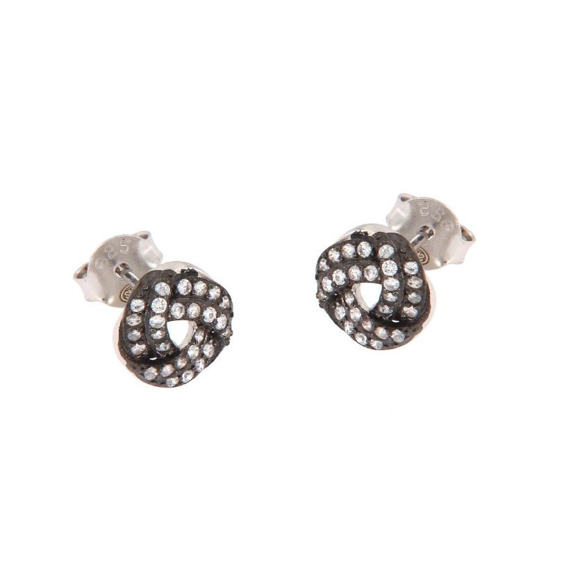 ORECCHINO ARGENTO ZIRCONE 3PZ
