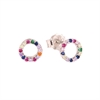 ORECCHINO ARGENTO ZIRCONE 3PZ