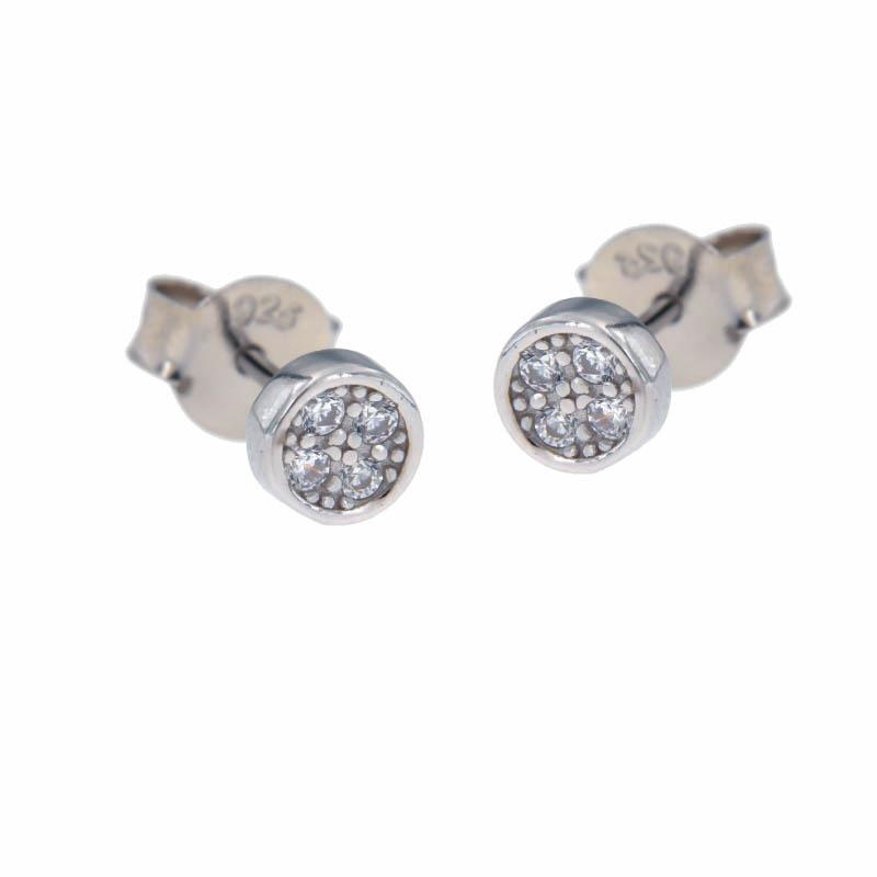 ORECCHINO ARGENTO ZIRCONE 3PZ