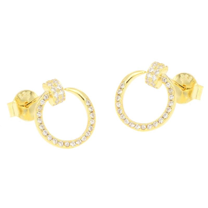 ORECCHINO ARGENTO ZIRCONE 3PZ