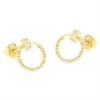 ORECCHINO ARGENTO ZIRCONE 3PZ