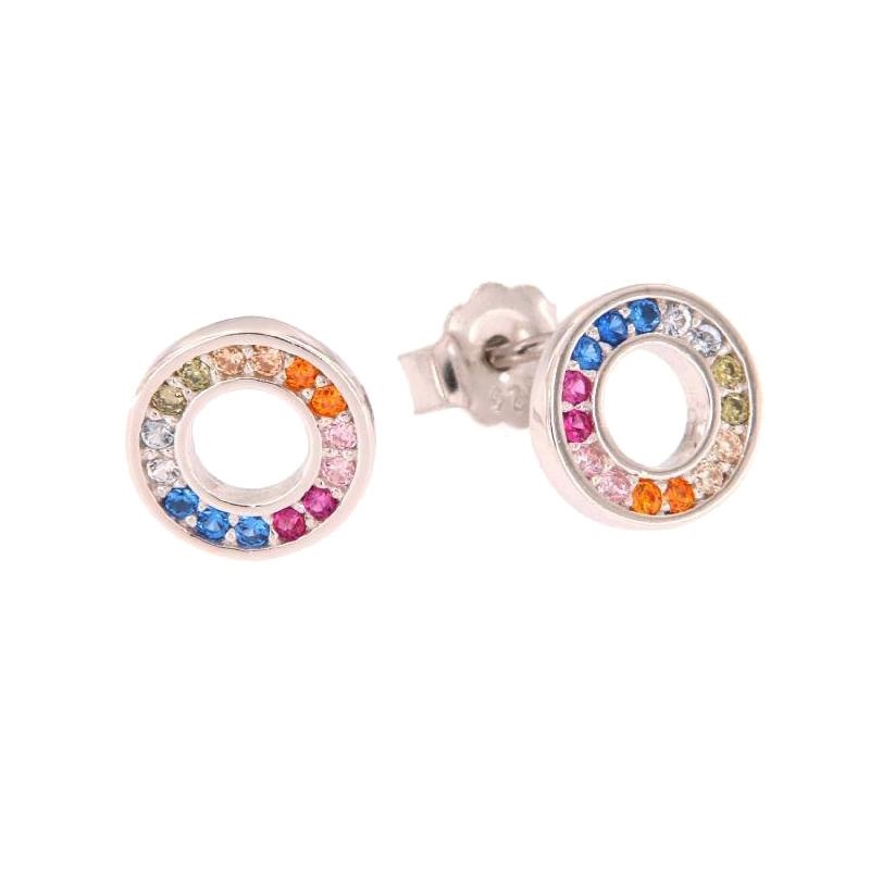 ORECCHINO ARGENTO ZIRCONE 3PZ