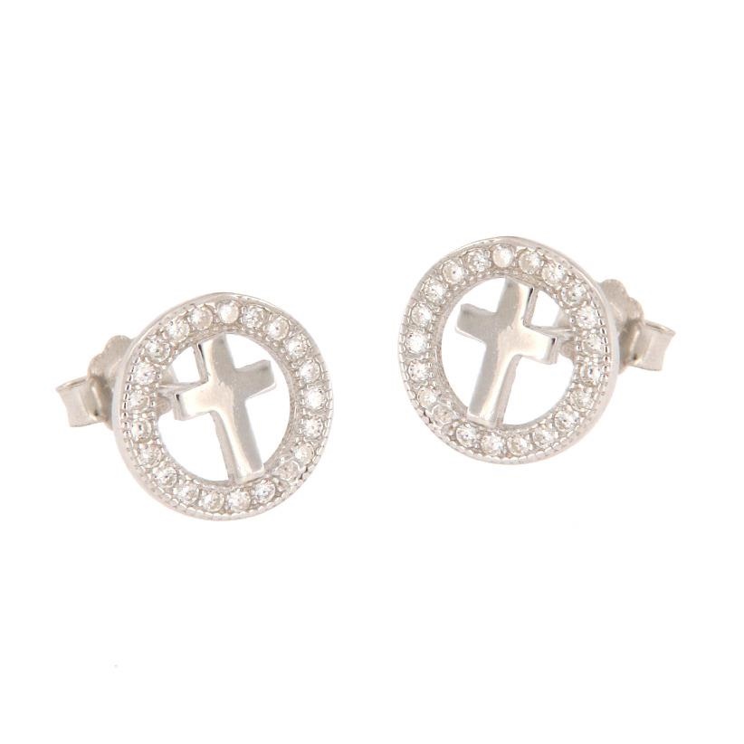 ORECCHINO ARGENTO ZIRCONE 3PZ