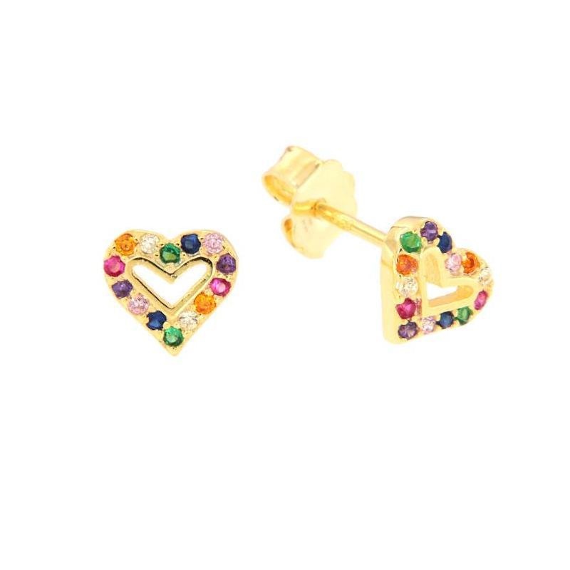 ORECCHINO ARGENTO ZIRCONE 3PZ