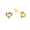 ORECCHINO ARGENTO ZIRCONE 3PZ
