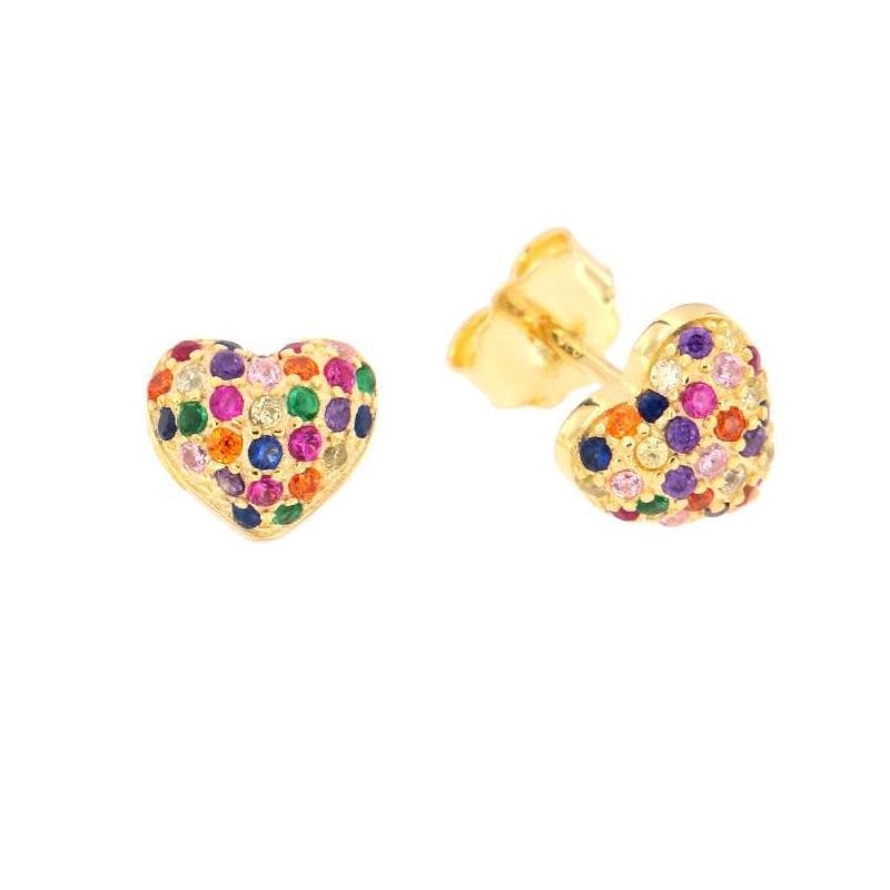 ORECCHINO ARGENTO ZIRCONE 3PZ