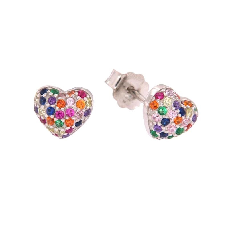 ORECCHINO ARGENTO ZIRCONE 3PZ