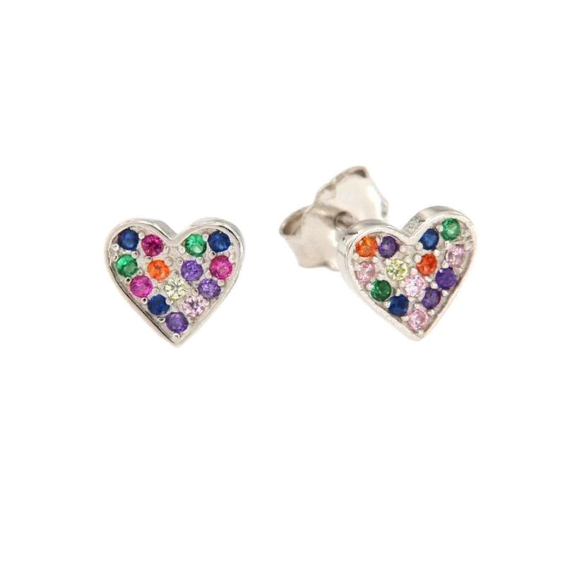 ORECCHINO ARGENTO ZIRCONE 3PZ