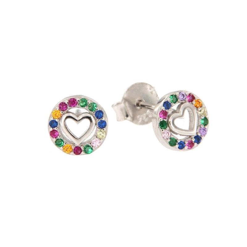 ORECCHINO ARGENTO ZIRCONE 3PZ