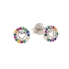 ORECCHINO ARGENTO ZIRCONE 3PZ