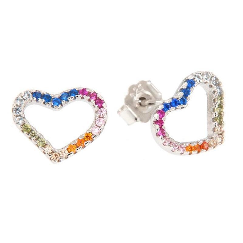 ORECCHINO ARGENTO ZIRCONE 3PZ