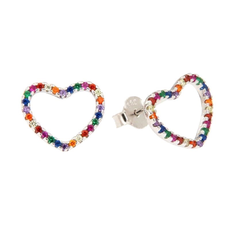 ORECCHINO ARGENTO ZIRCONE 3PZ